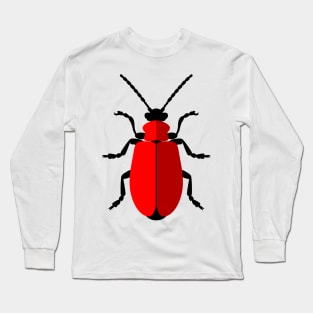 Scarlet lily beetle Long Sleeve T-Shirt